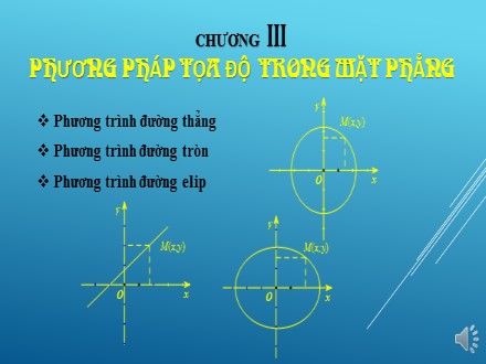 Bài giảng Hình học Lớp 10 - Chương III: Phương pháp tọa độ trong mặt phẳng - Bài 1: Phương trình đường thẳng - Trường THPT Châu Phú