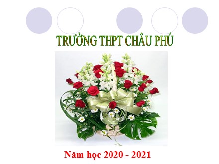 Bài giảng Sinh học Lớp 10 - Tiết 32: Bệnh truyền nhiễm và miễn dịch - Năm học 2020-2021 - Trường THPT Châu Phú