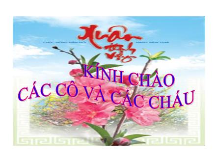 Bài giảng Chủ đề: Con mèo - Đề tài: Thơ Mèo đi câu cá - Nguyễn Thị Oanh