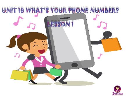 Bài giảng Tiếng Anh Lớp 4 - Unit 18: Whats your phone number? Lesson 1, P1-5