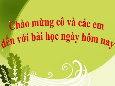 Bài giảng Tiếng Việt Lớp 3 - Luyện từ và câu: So sánh