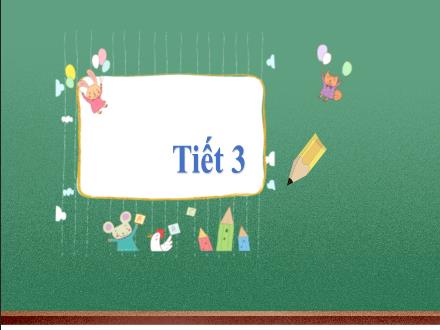Bài giảng Toán Lớp 1 - Bài: Luyện tập chung (Tiết 3)