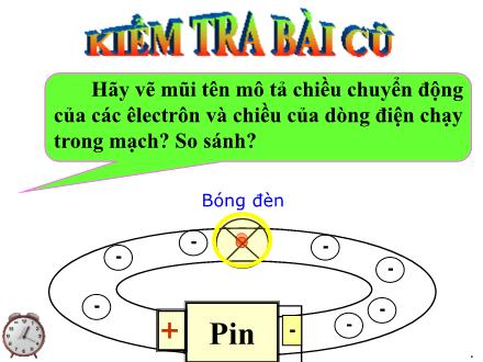 Bài giảng Vật Lí Lớp 7 - Bài 22: Tác dụng nhiệt và tác dụng phát sáng của dòng điện