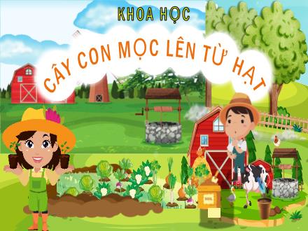 Bài giảng Khoa học Lớp 5 - Bài 53: Cây con mọc lên từ hạt - Năm học 2023-2024 - Hoàng Thị Trang