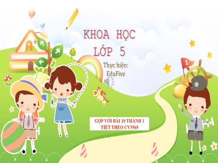 Bài giảng Khoa học Lớp 5 - Bài 9+10: Thực hành: Nói không! đối với các chất gây nghiện - Năm học 2023-2024 - Hoàng Thị Trang