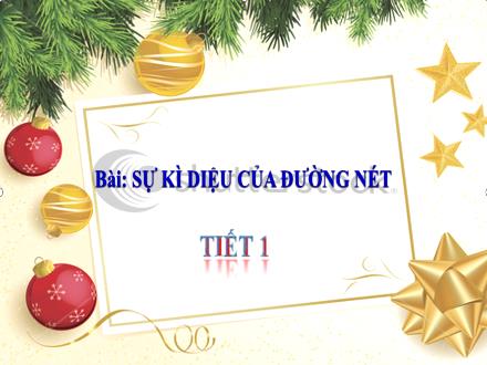 Bài giảng Mĩ thuật Lớp 1 - Bài: Sự kì diệu của đường nét (Tiết 1) - Đặng Hoài Thương