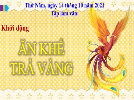 Bài giảng Tập làm văn Lớp 4 - Tuần 5, Bài: Luyện tập xây dựng cốt truyện - Năm học 2021-2022 - Hoàng Thị Trang