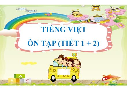 Bài giảng Tiếng Việt Lớp 2 (Kết nối tri thức) - Bài: Ôn tập giữa học kì 2 - Đặng Thị Cẩm Thành