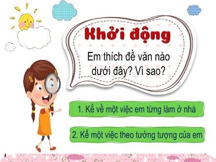 Bài giảng Tiếng Việt Lớp 3 (Kết nối tri thức) - Bài 12: Đọc: Bài tập làm văn