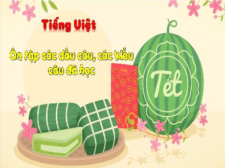 Bài giảng Tiếng Việt Lớp 3 (Kết nối tri thức) - Bài 28, Tiết 3: Ôn tập các dấu câu, các kiểu câu đã học