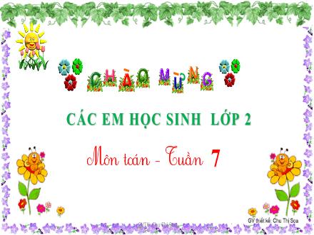 Bài giảng Toán Lớp 2 (Kết nối tri thức) - Tuần 7, Bài 12: Bảng trừ (qua 10) (Tiết 2) - Đặng Thị Cẩm Thành