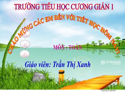 Bài giảng Toán Lớp 2 (Kết nối tri thức với cuộc sống) - Chủ đề 8: Phép nhân, phép chia - Bài 40: Bảng nhân 5 - Trần Thị Xanh