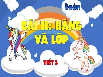 Bài giảng Toán Lớp 4 (Kết nối tri thức với cuộc sống) - Bài 11: Hàng và lớp (Tiết 3) - Nguyễn Thanh Mai