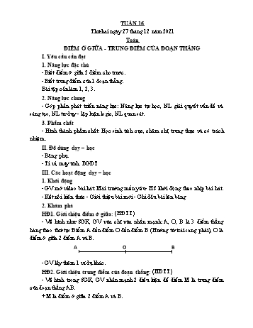 Giáo án điện tử Lớp 3 - Tuần 16 - Năm học 2021-2022 - Lường Thị Nghĩa