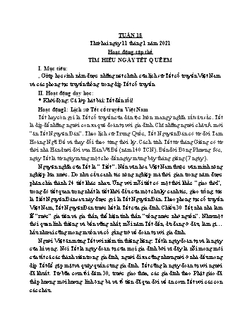 Giáo án điện tử Lớp 3 - Tuần 18 - Năm học 2020-2021 - Cao Thị Hảo