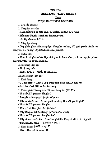 Giáo án điện tử Lớp 3 - Tuần 20 - Năm học 2021-2022 - Lường Thị Nghĩa