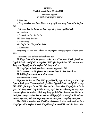 Giáo án điện tử Lớp 3 - Tuần 24 - Năm học 2020-2021 - Lường Thị Nghĩa