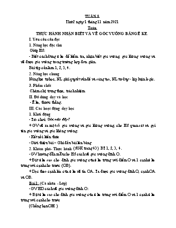 Giáo án điện tử Lớp 3 - Tuần 8 - Năm học 2021-2022 - Lường Thị Nghĩa