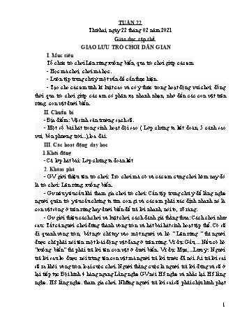 Giáo án điện tử Lớp 4 - Tuần 22 - Năm học 2020-2021 - Lường Thị Nghĩa