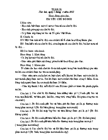 Giáo án điện tử Lớp 4 - Tuần 28 - Năm học 2020-2021 - Lường Thị Nghĩa