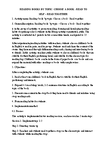 Giáo án Tiếng Anh 5 - Week 21
