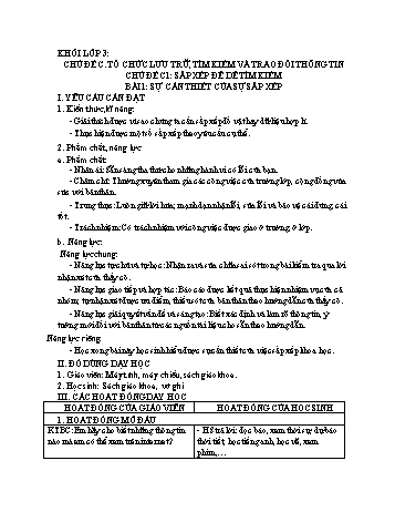 Giáo án Tin học Lớp 3+4+5 - Tuần 20