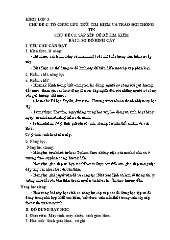 Giáo án Tin học Lớp 3+4+5 - Tuần 21