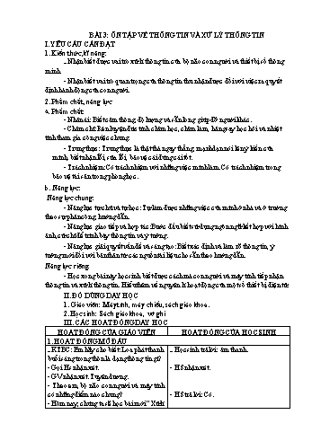 Giáo án Tin học Lớp 3+4+5 - Tuần 9