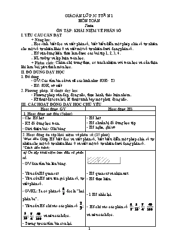 Giáo án Toán + Tiếng Việt 5 - Tuần 1